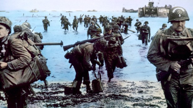D-Day landing at Normandy