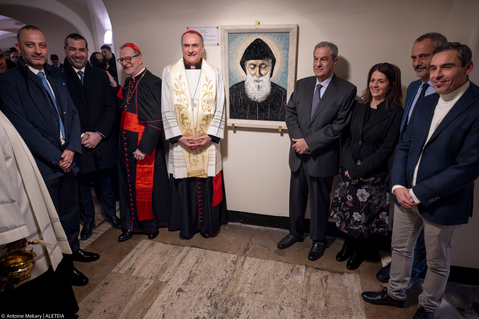Saint-Charbel-Mosaic-St-Peters-Basilica