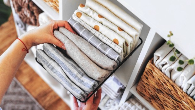 Organizing towels